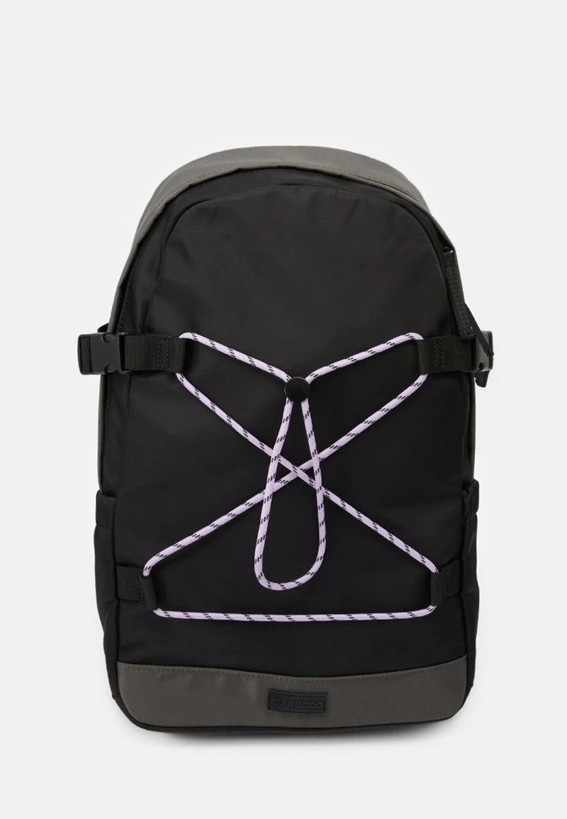 Even&Odd Tagesrucksack - 802 - Black_402 - Pink 1 Even&Odd Tagesrucksack - 802 - Black_402 - Pink