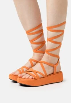 Even&Odd Plateausandalette - Orange