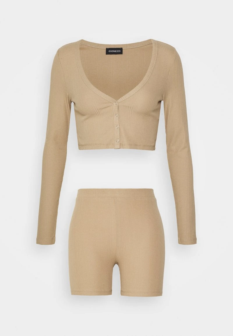 Even&Odd SET - Strickjacke - Beige 1 Even&Odd SET - Strickjacke - Beige