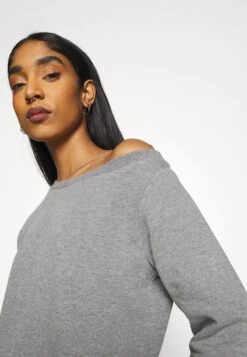 Even&Odd Off Shoulder&Jogger Set - Sweatshirt - Mottled Grey 10 Even&Odd Off Shoulder&Jogger Set - Sweatshirt - Mottled Grey -Even&Odd 321e939097004e74b3d1bf197dc85013
