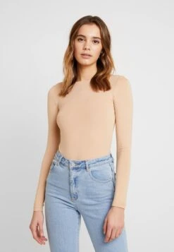 Even&Odd 2 PACK - Langarmshirt - Tan/black -Even&Odd 352b647e0b594ec387a731aea7d9097a