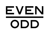 Even&Odd