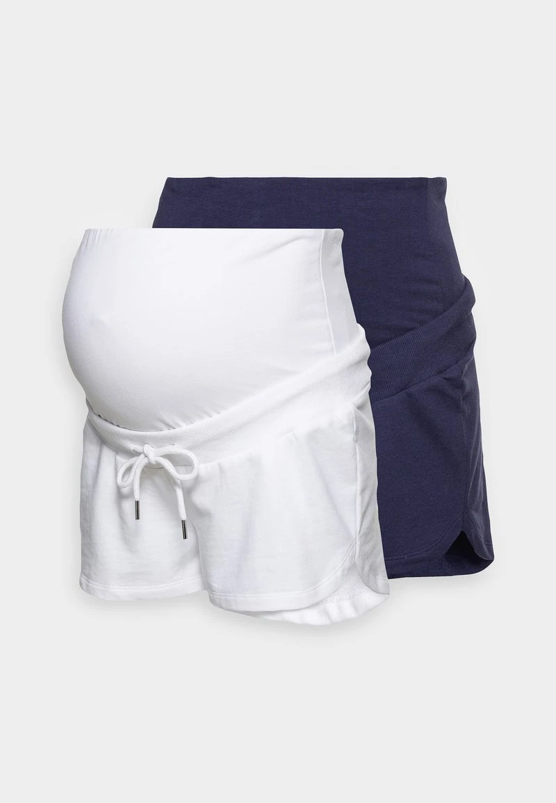 Shorts - White/dark Blue 1 Shorts - White/dark Blue
