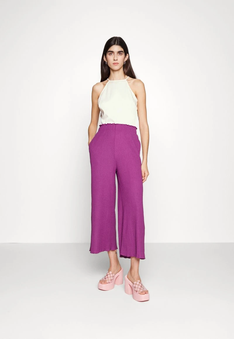 Even&Odd Stoffhose - Purple 3 Even&Odd Stoffhose - Purple – Bild 3