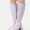 Even&Odd Plateaustiefel - Purple