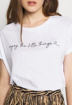 Even&Odd MANDALA ENJOY THE LITTLE THINGS TEE - T-Shirt Print - White 11 Even&Odd MANDALA ENJOY THE LITTLE THINGS TEE - T-Shirt Print - White -Even&Odd 43e0c772db35485aa4b308765cb70795