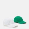 Even&Odd 2 PACK - Cap - White/ Green