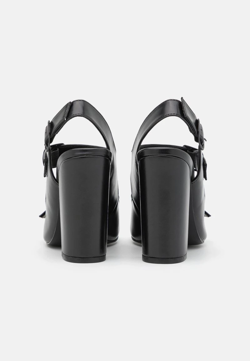 High Heel Sandalette - Black 3 High Heel Sandalette - Black – Bild 3