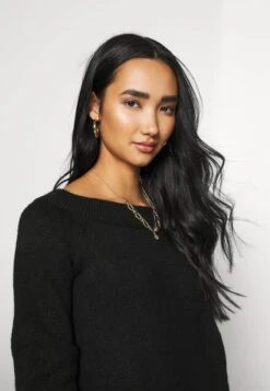 Even&Odd SCHULTERFREI MINI STRICKKLEID - Strickkleid - Black 9 Even&Odd SCHULTERFREI MINI STRICKKLEID - Strickkleid - Black -Even&Odd 762514b54e2940cca35f61860480f99e