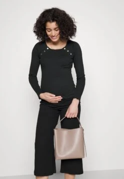 Langarmshirt - Black -Even&Odd 813d8a4198234cfebf5eadd815a1ac71