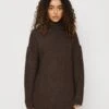 Even&Odd Strickkleid - Dark Brown