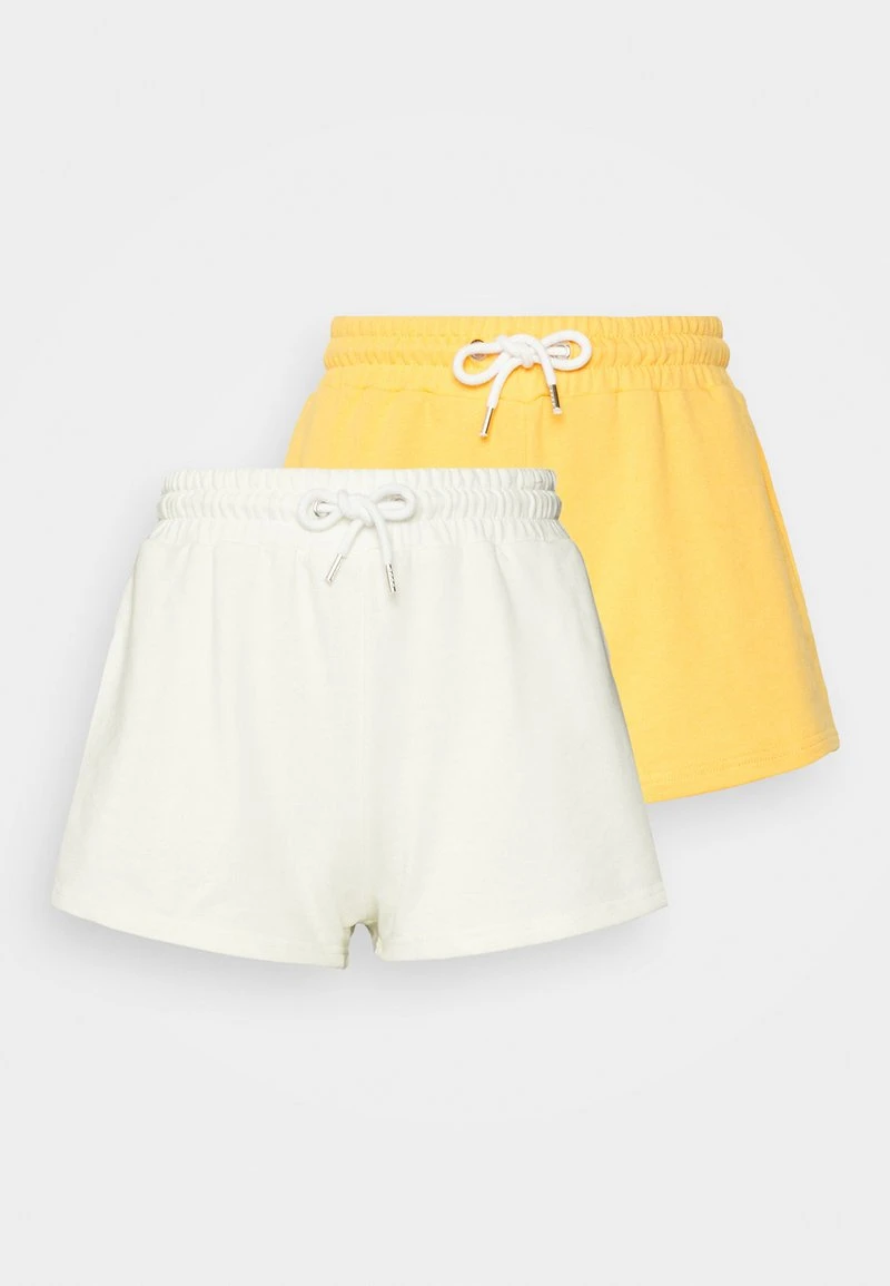 Even&Odd 2 PACK - Shorts - Off White/orange 6 Even&Odd 2 PACK - Shorts - Off White/orange – Bild 6