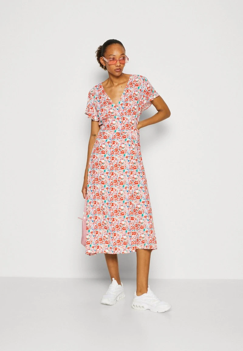 Even&Odd Freizeitkleid - Red/blue/multi-coloured 2 Even&Odd Freizeitkleid - Red/blue/multi-coloured – Bild 2