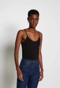 TRIM CAMI 2 PACK - Top - White/black 8 TRIM CAMI 2 PACK - Top - White/black -Even&Odd 9753a9ec42724ce48ac4b09e16f0e7b2