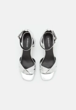 Riemensandalette - Silver -Even&Odd 97baa78a4917410586549e51bb1aa6b8