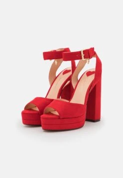 Even&Odd High Heel Sandalette - Red -Even&Odd 9bd0094107f04af88ef8e472a0ca9144