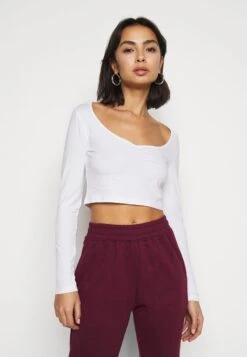 2 PACK - Langarmshirt - Black/white -Even&Odd 9e8bafe1d0904c788cf13a6b80e9f31e