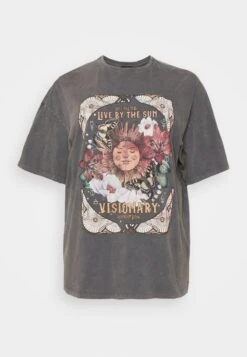 T-Shirt Print - Black -Even&Odd c56c926035a84944a0914243b17c1ee9 1