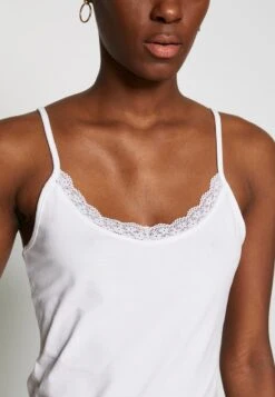 TRIM CAMI 2 PACK - Top - White/black 10 TRIM CAMI 2 PACK - Top - White/black -Even&Odd ed8fffe83f664c1ebd187ce733669f32