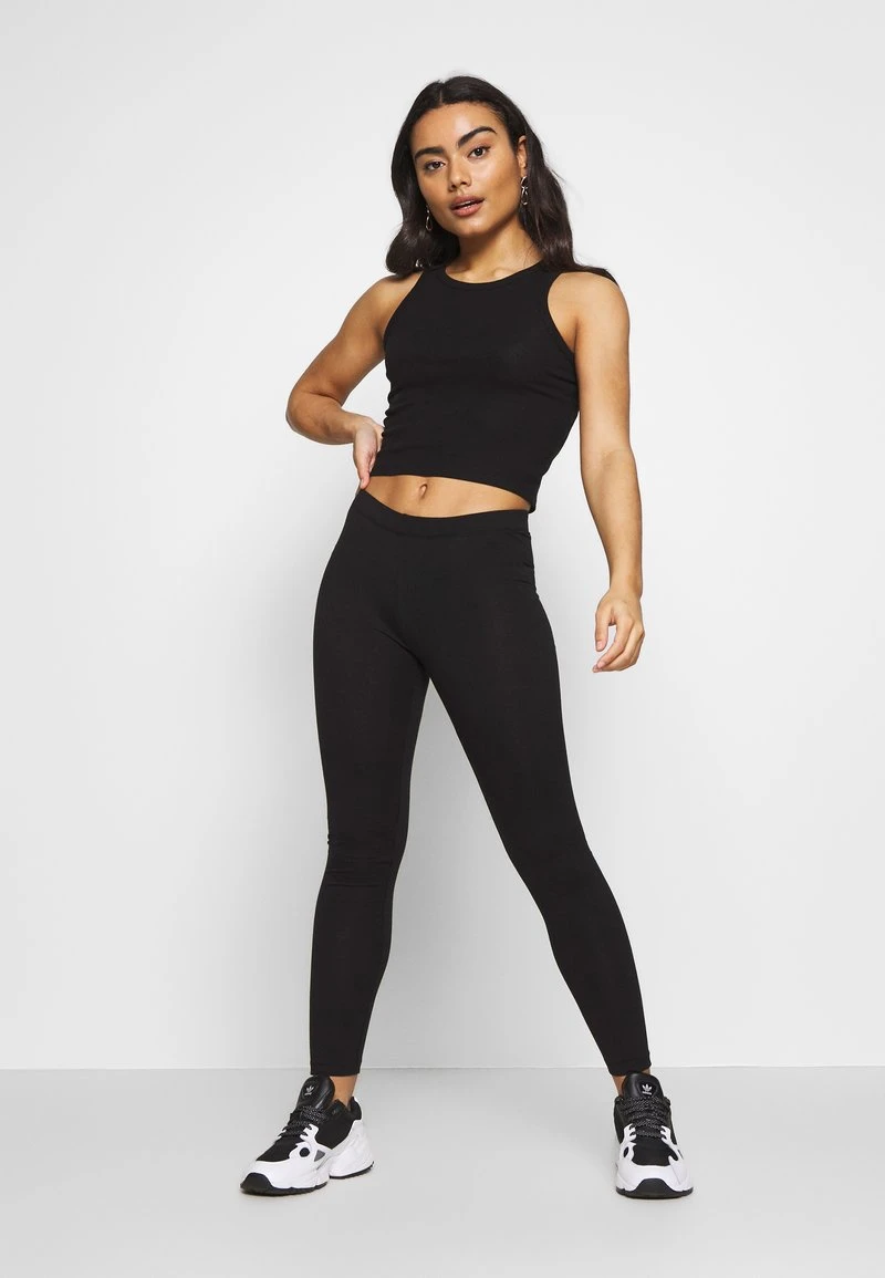 2 PACK - Leggings - Hosen - Black/black 2 2 PACK - Leggings - Hosen - Black/black – Bild 2